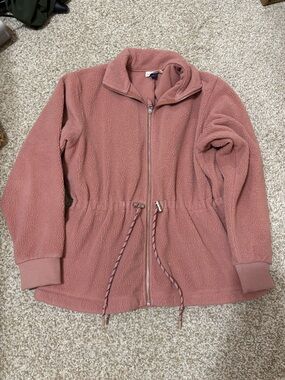 Universal Thread Dusty Rose Fleece Jacket